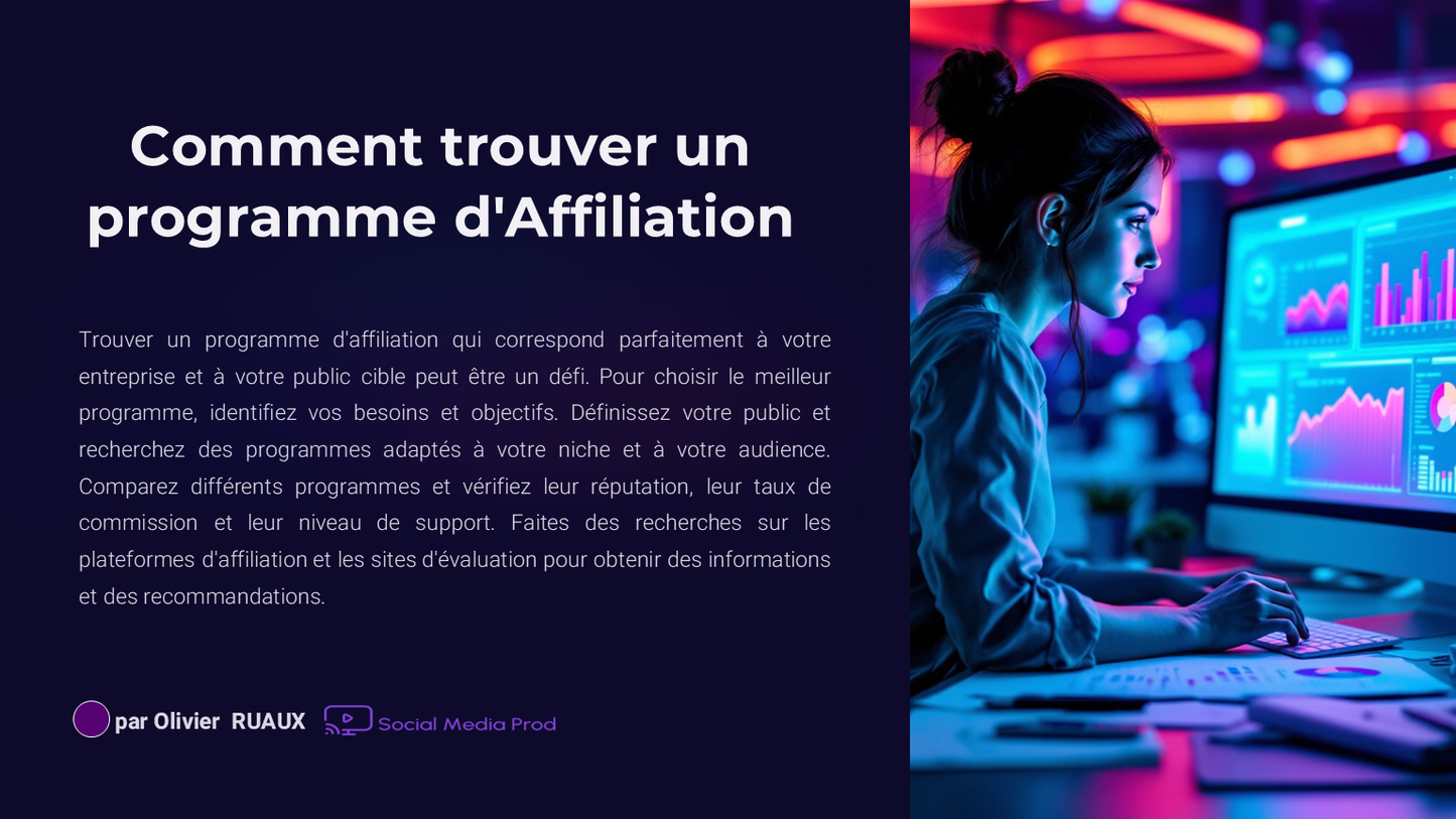 Module 4: Finding an Affiliate Program